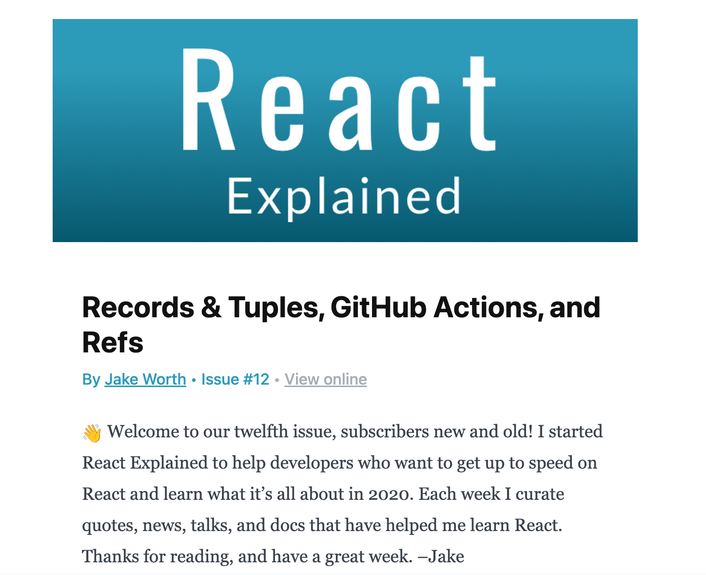 React Explained
