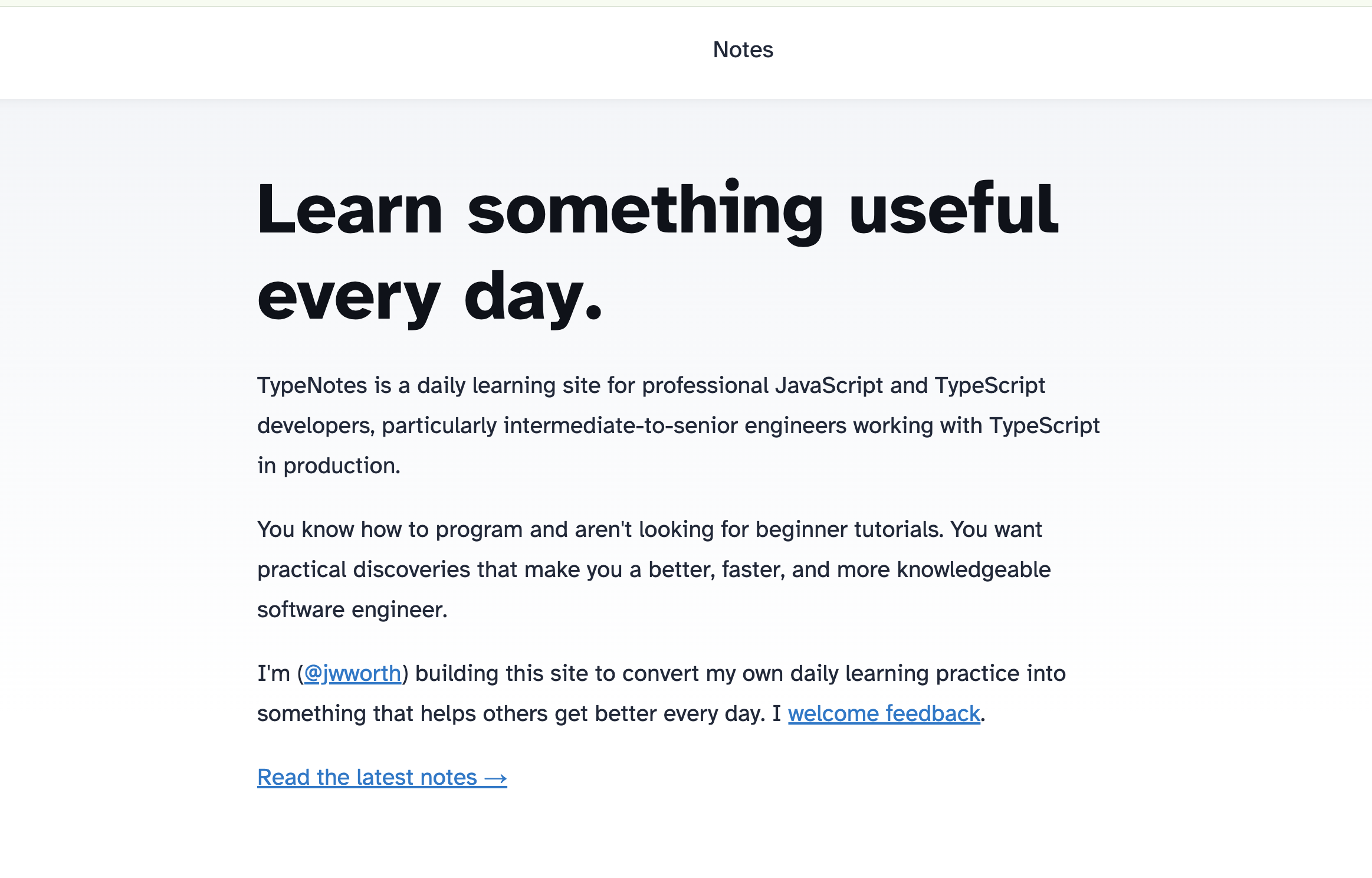 TypeNotesScreenshot